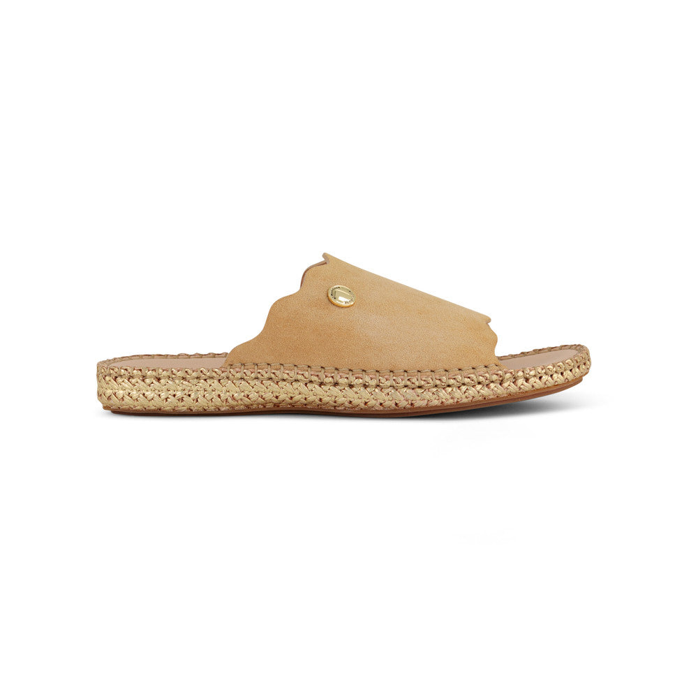 Espadrille Suede Leather Sandal 6617